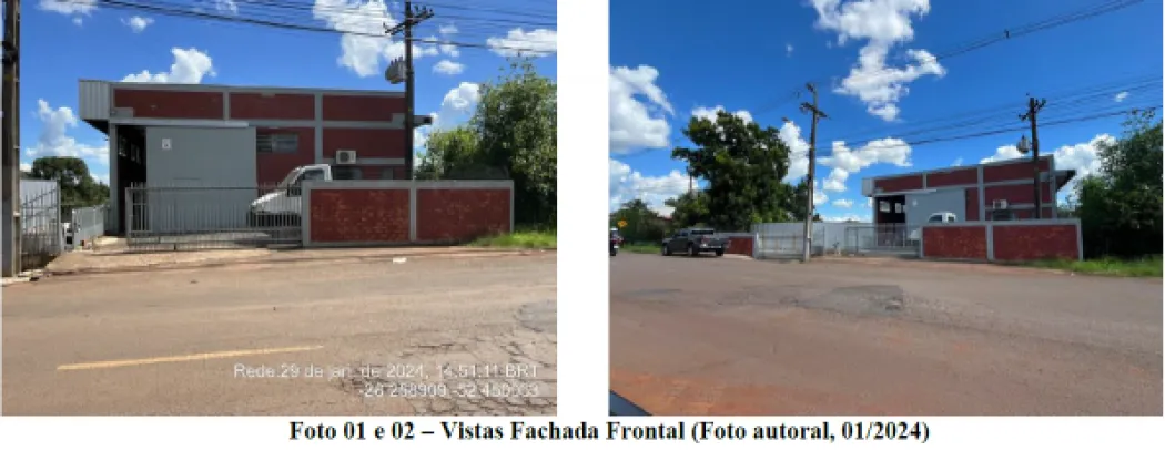 Terreno urbano e edificação Passo Fundo/RS.