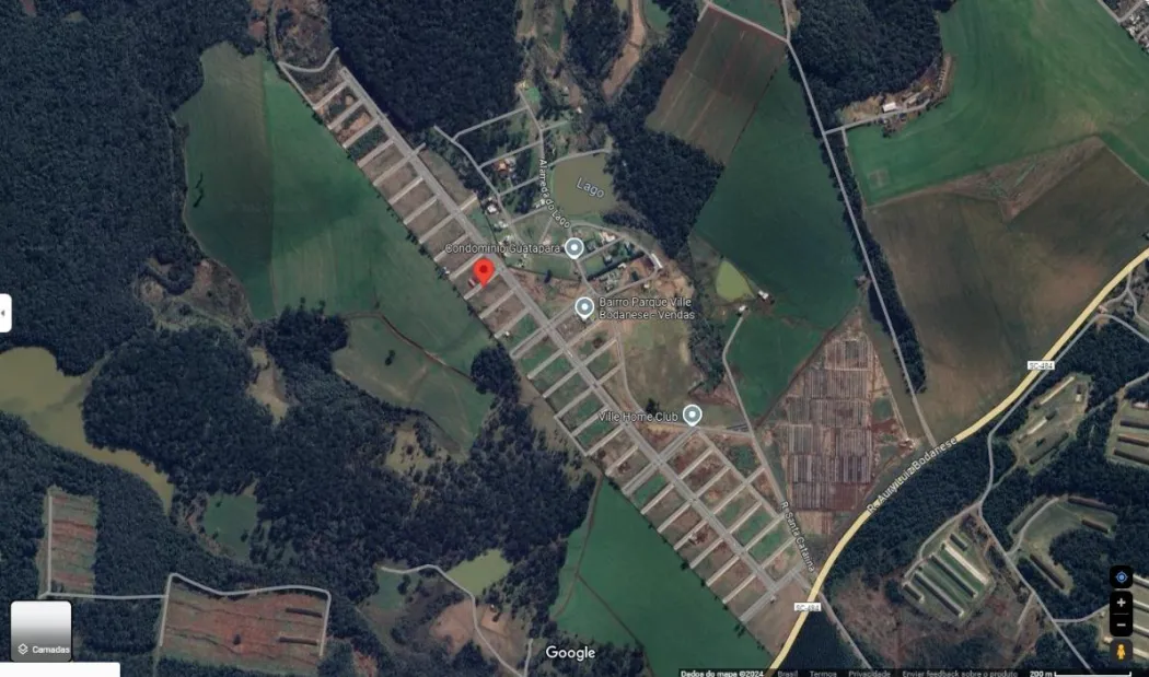 LOTE URBANO Nº 6 LOTEAMENTO VILLE BODANESE EM GUATAMBU/SC