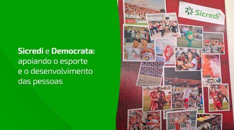 Sicredi e Democrata: uma parceria que fortalece o esporte e transforma vidas