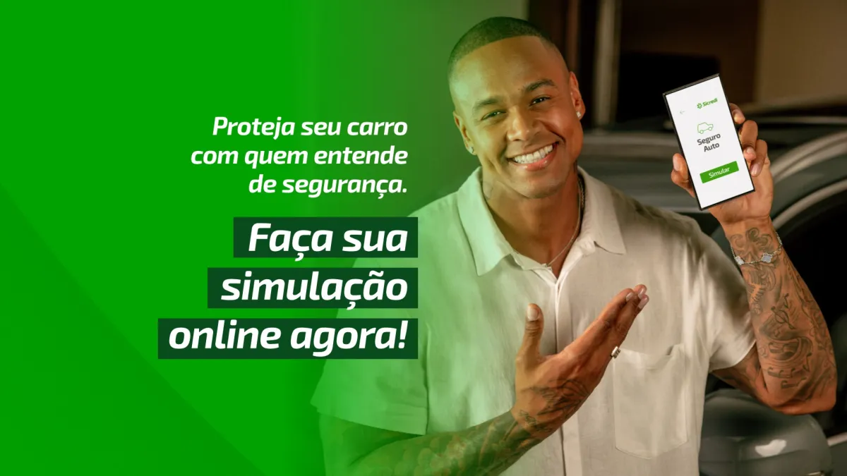Quer saber quanto custa seu seguro auto? Simule online com a Sicredi