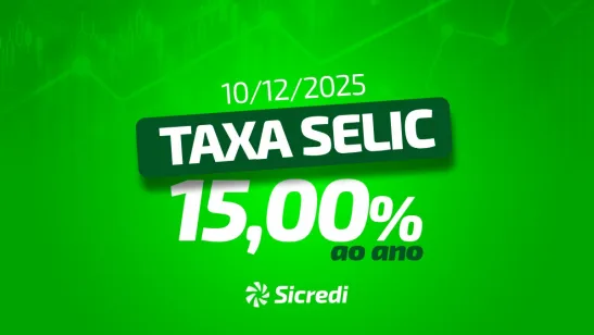 Última Selic de 2025: Copom mantém taxa em 15% ao ano