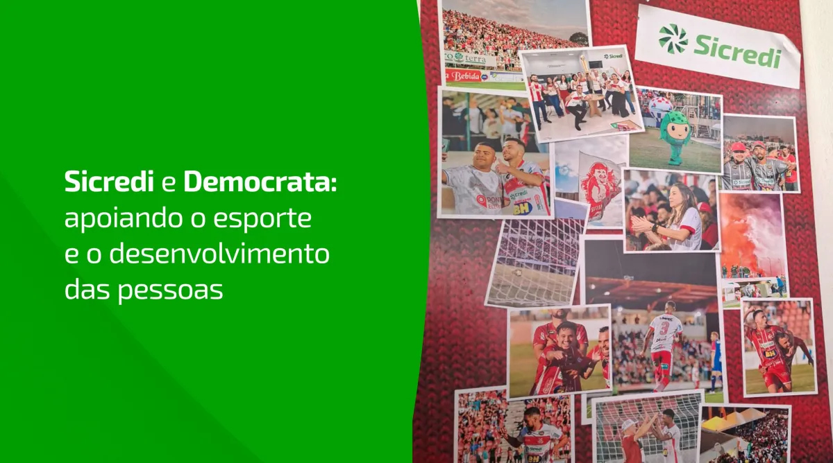 Sicredi e Democrata: uma parceria que fortalece o esporte e transforma vidas